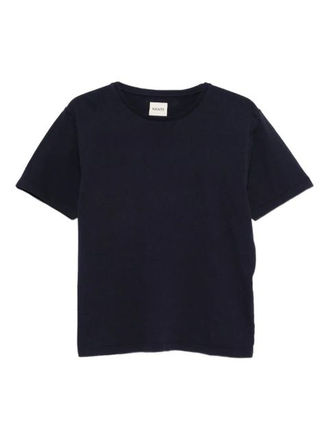 KHAITE round-neck cotton T-shirt - Blue - zdjęcie produktu nr 1