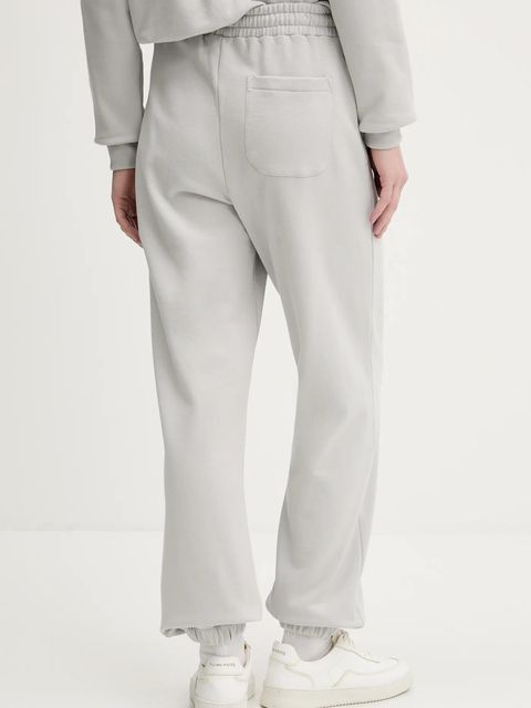 Karl Lagerfeld Jeans spodnie dresowe bawełniane kolor szary z nadrukiem A1W10004