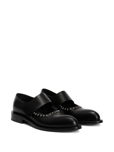 Jil Sander stud-embellished pumps - Black