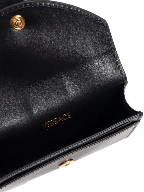 Versace leather wallet - Black