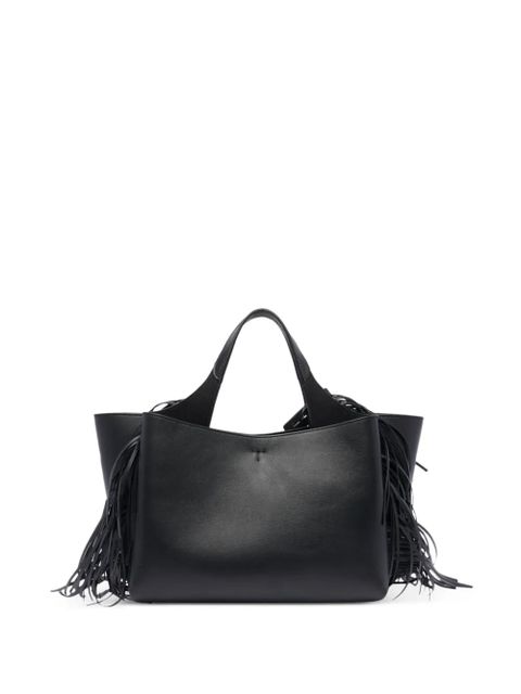 Tod's fringed tote bag - Black