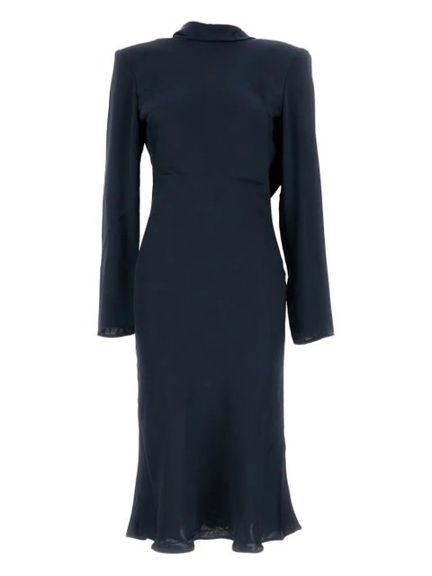 ROTATE BIRGER CHRISTENSEN long-sleeve midi dress - Blue - zdjęcie produktu nr 1