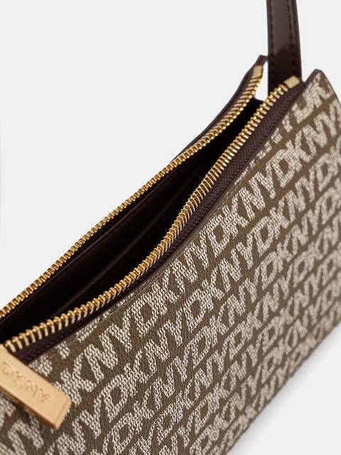 Dkny torebka kolor beżowy R5235G57