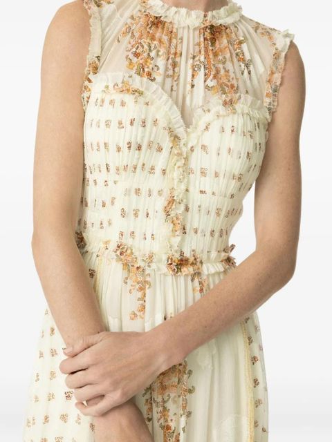 Ulla Johnson Kasia floral-print dress - Neutrals