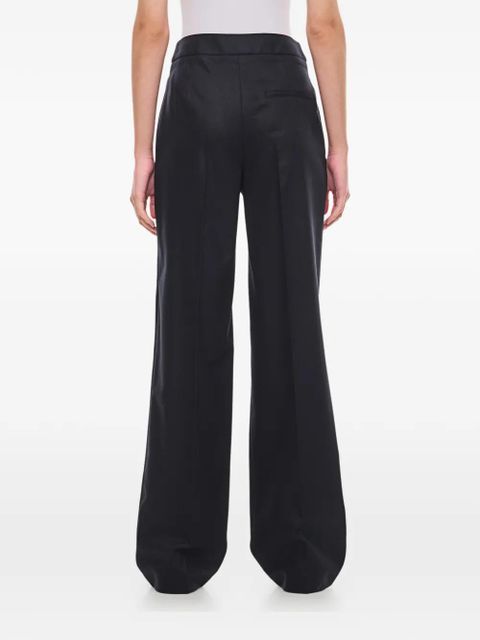 LouLou de Saison pleated wool trousers - Black