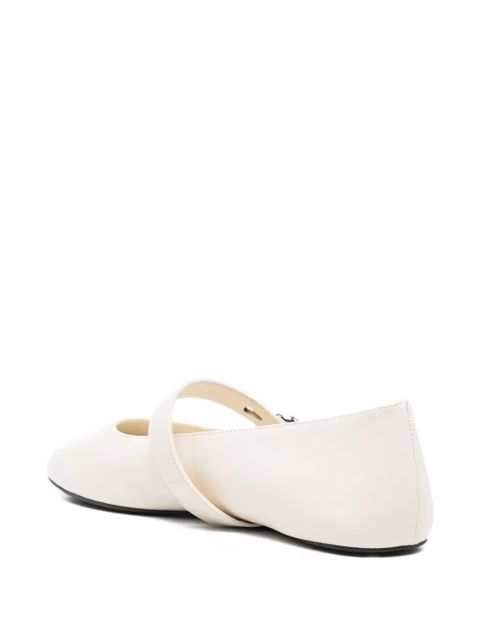 Tory Burch Romy Mary Jane buckle strap ballet flats - Neutrals