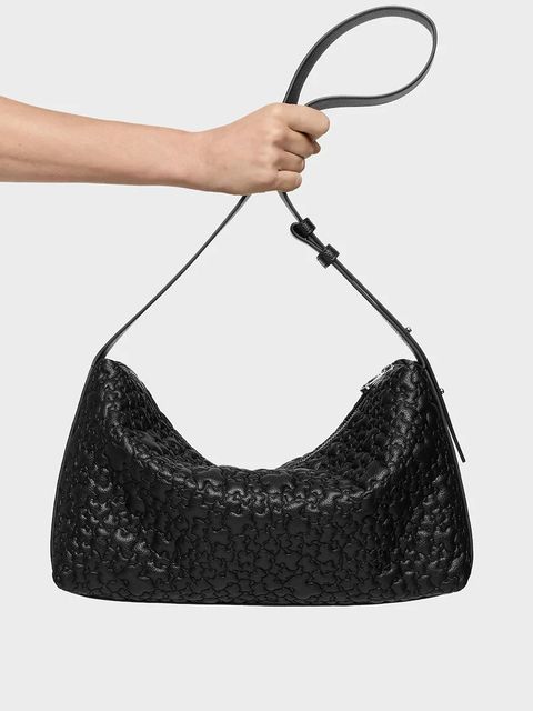 Tous torebka Puffy Bear kolor czarny 2002355551