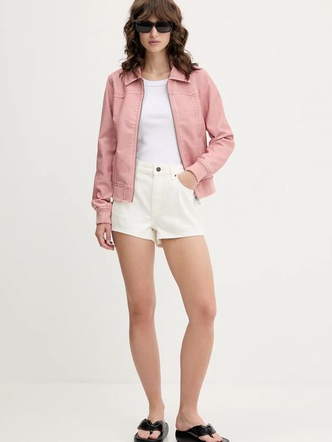 Desigual kurtka COLORADO kolor pomarańczowy przejściowa 25SWEW47