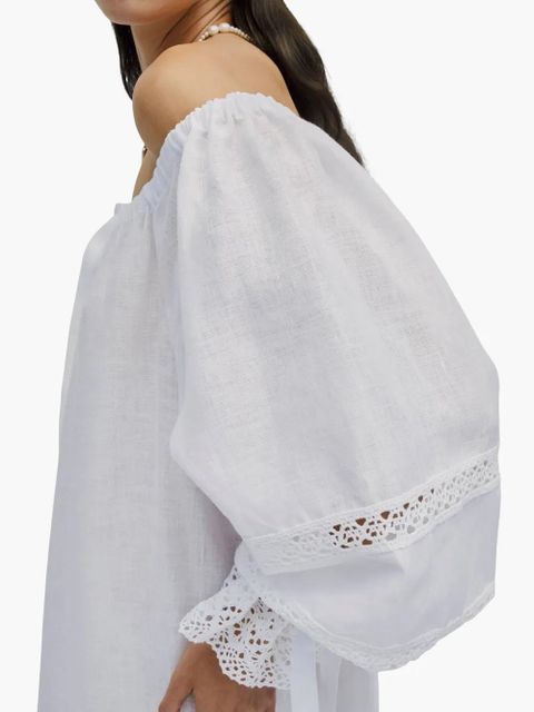 Sleeper Romantica dress - White