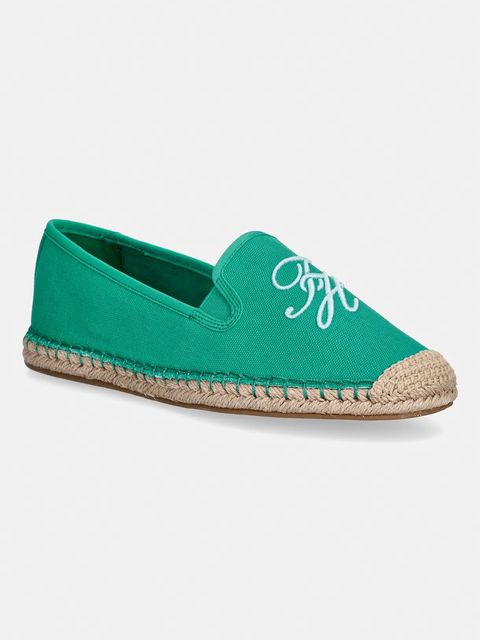 Tommy Hilfiger espadryle damskie TH SCRIPT SUMMER ESPADRILLE - zdjęcie produktu nr 1