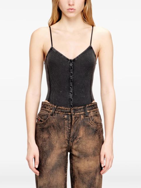 Diesel T-Ley ribbed bodysuit - Grey
