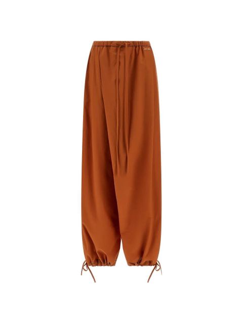 Marni poplin trousers - Orange - zdjęcie produktu nr 1