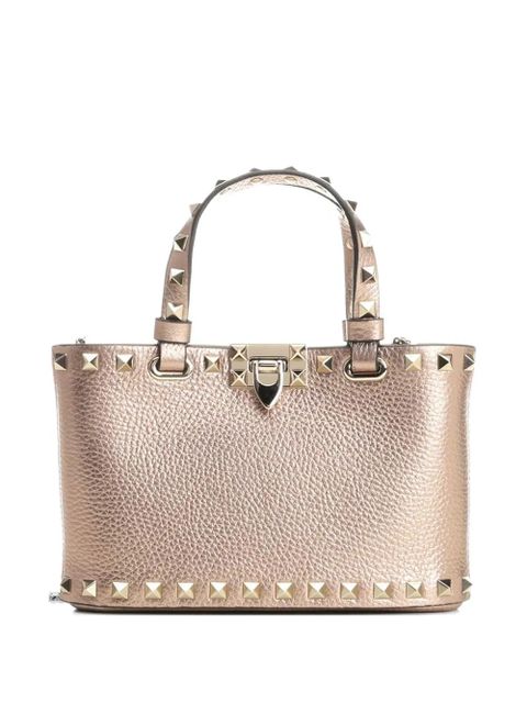 Valentino Garavani mini Rockstud tote bag - Brown - zdjęcie produktu nr 2