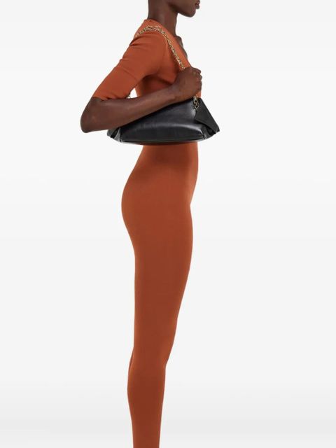 Ferragamo folded chain-link shoulder bag - Black - zdjęcie produktu nr 2