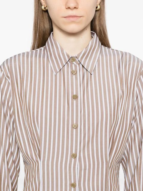 Reformation Will oversized shirt - Neutrals