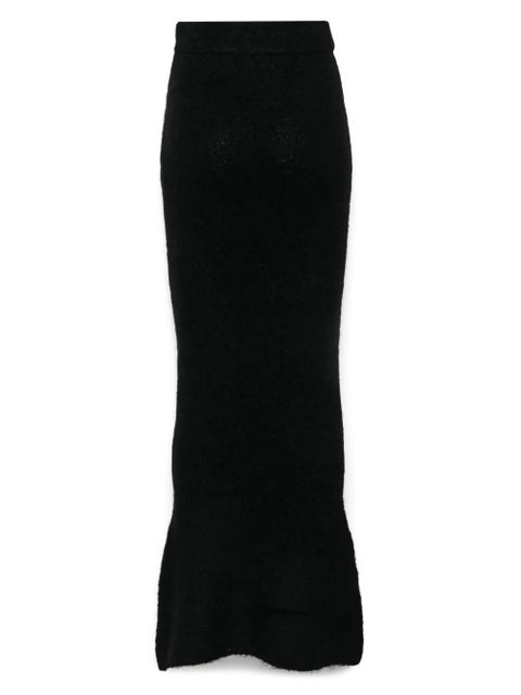 ENTIRE STUDIOS knitted maxi skirt - Black - zdjęcie produktu nr 2