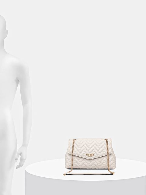 Guess torebka MELISANDRA kolor beżowy HWQG96 53210 - zdjęcie produktu nr 2