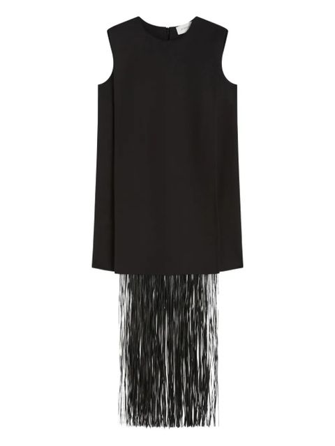 Sportmax fringe maxi dress - Black - zdjęcie produktu nr 1