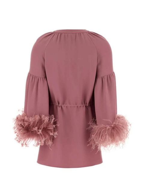 Valentino Garavani V-neck mini dress - Pink - zdjęcie produktu nr 2