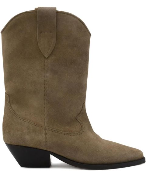 ISABEL MARANT Duerto suede cowboy boots - Brown - zdjęcie produktu nr 1