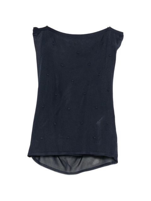 Jacquemus polka dot camisole top - Blue - zdjęcie produktu nr 1