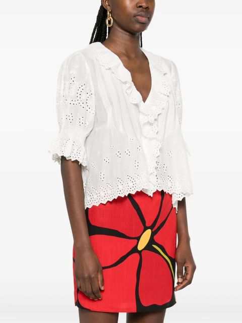 DÔEN Henri blouse - White - zdjęcie produktu nr 2