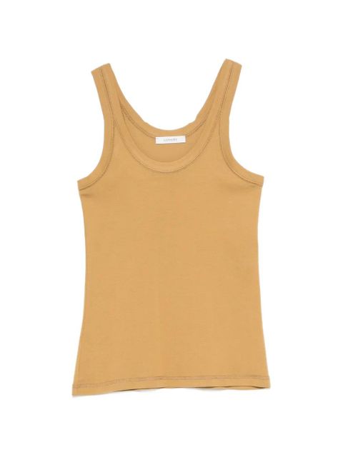 LEMAIRE ribbed tank top - Brown - zdjęcie produktu nr 1
