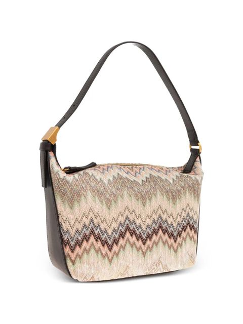 Missoni zigzag-pattern zipped tote bag - Neutrals