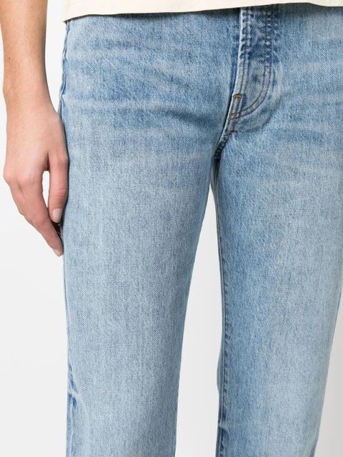 AMIRI stonewash straight-leg jeans - Blue