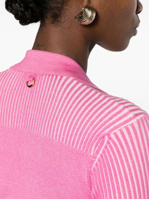Jacquemus Le Body Yauco polo bodysuit - Pink