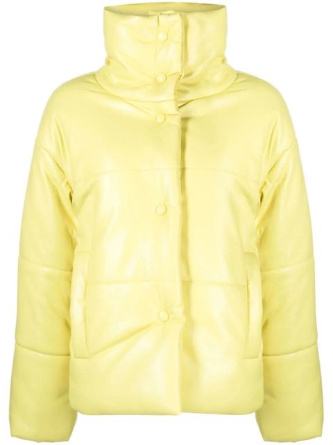 Nanushka oversize padded windbreaker jacket - Yellow - zdjęcie produktu nr 1