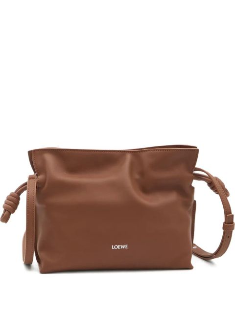 LOEWE mini Flamenco clutch bag - Brown - zdjęcie produktu nr 1