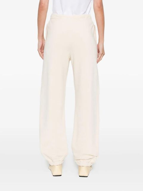 PINKO elastic-ankles cotton trousers - Neutrals