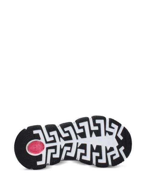 Versace Trigreca glitter-detail sneakers - White