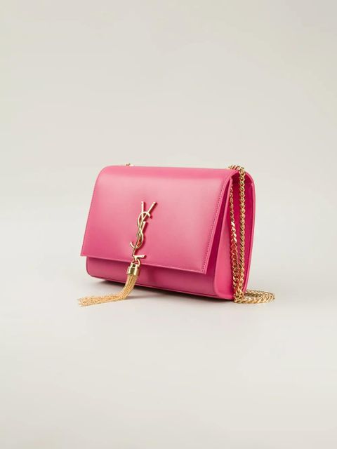 Saint Laurent monogram clutch bag - Pink
