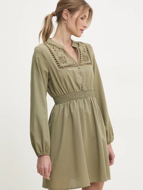 Answear.LAB sukienka z lnem - zdjęcie produktu nr 1