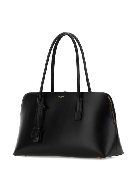 Saint Laurent leather tote bag - Black