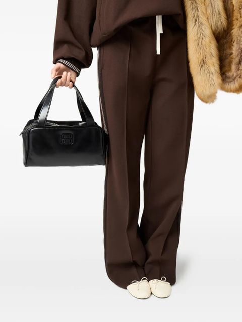 Miu Miu leather zipped shoulder bag - Black - zdjęcie produktu nr 2