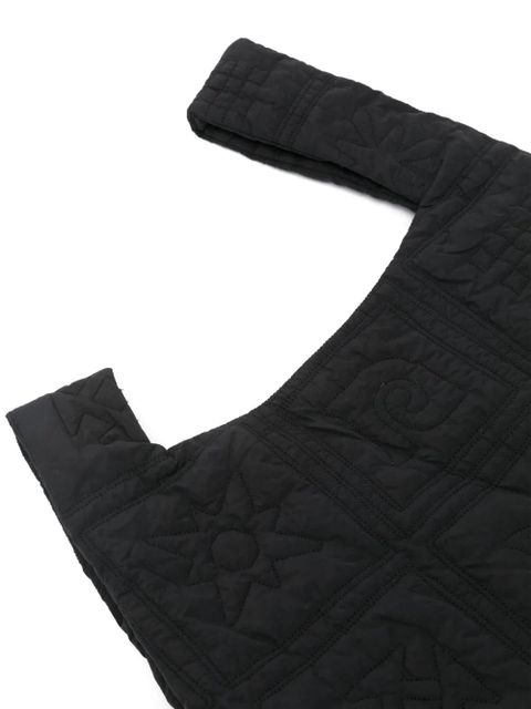 Nanushka large Wristlet tote bag - Black