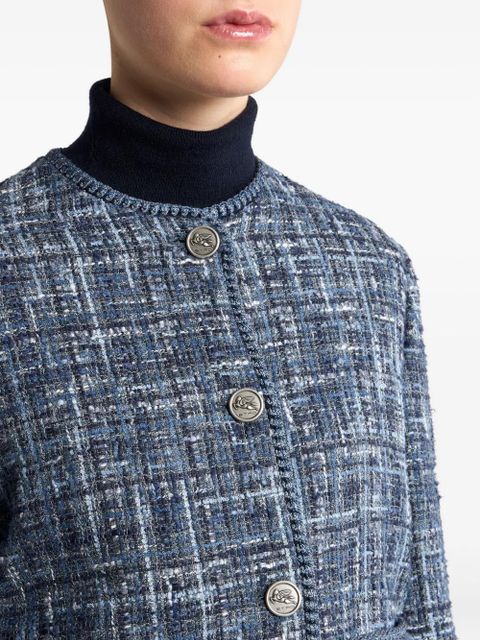 ETRO logo-button jacket - Blue - zdjęcie produktu nr 2