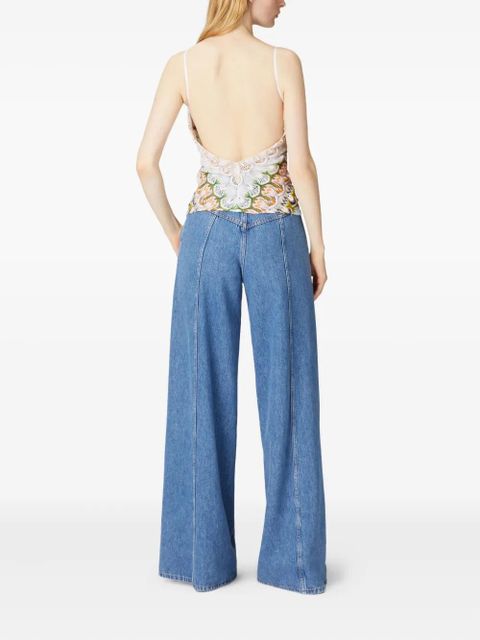 Missoni open-back top - White