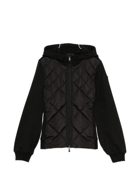 Moncler logo-patch jacket - Black - zdjęcie produktu nr 1