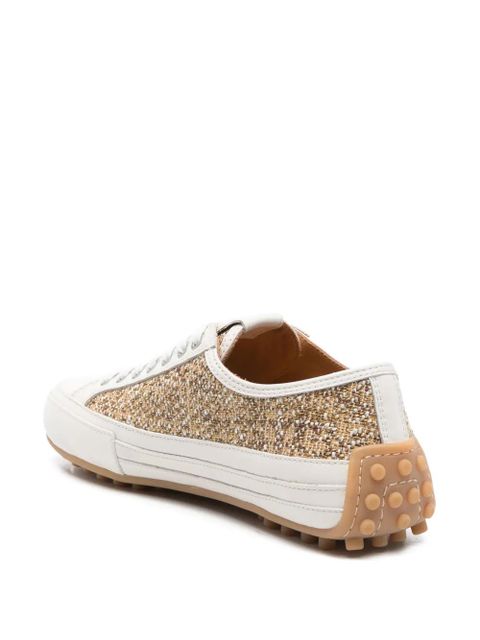 Tod's tweed sneakers - Neutrals - zdjęcie produktu nr 2