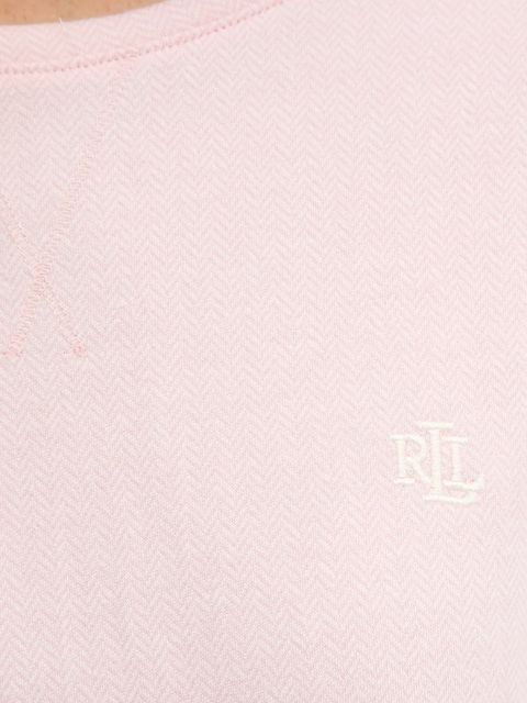 Lauren Ralph Lauren piżama bawełniana damska kolor różowy bawełniana ILN72453