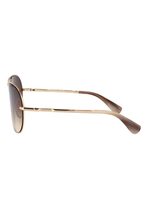 Max Mara Eyewear Miller 2 metal-frame sunglasses - Brown