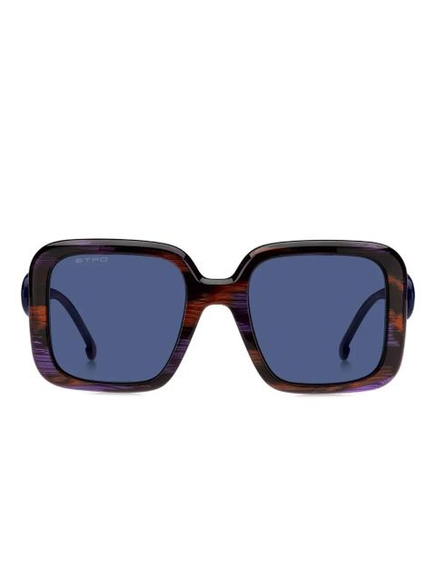 ETRO Etropaisley sunglasses - Purple - zdjęcie produktu nr 1
