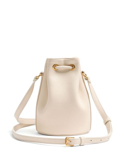 Valentino Garavani mini VLogo Signature bucket bag - Neutrals
