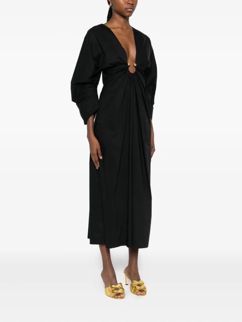 Cult Gaia Elyza midi dress - Black