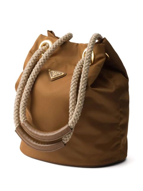 Prada Mariner bucket bag - Brown