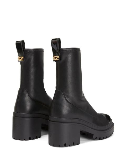 Giuseppe Zanotti 70mm Vicentha chunky boots - Black